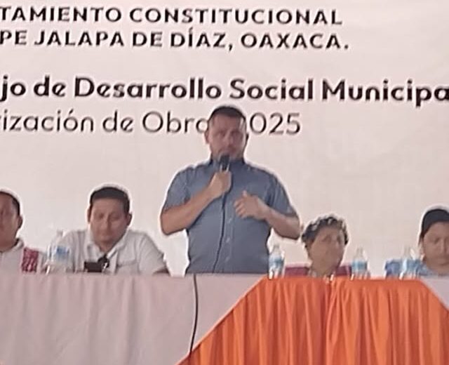 Angel Terrero presidente municipal de Jalapa De Diaz